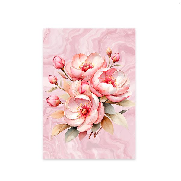 Painel Retangular Tema Flores 4311