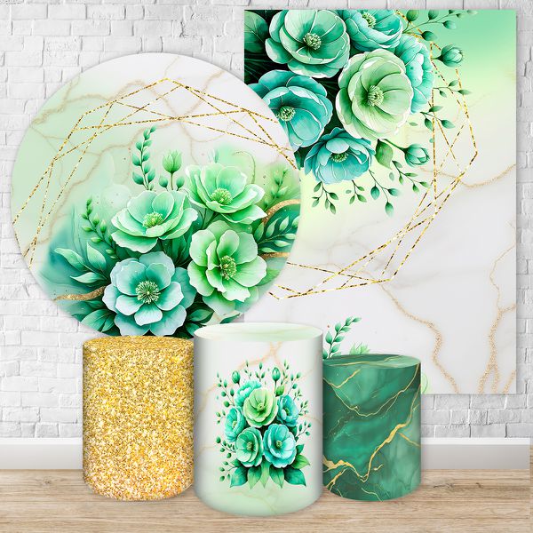 Kit 5 Peças Tema Flores 4312