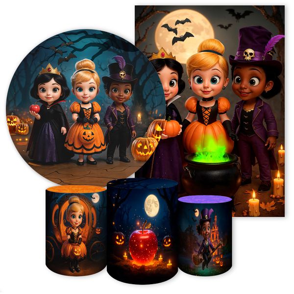 Kit 5 Peças Tema Halloween 4320