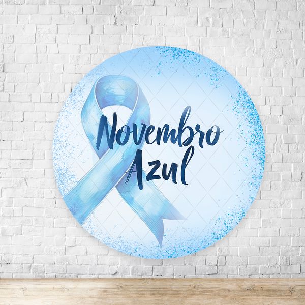 Painel Redondo Tema Novembro Azul 4326