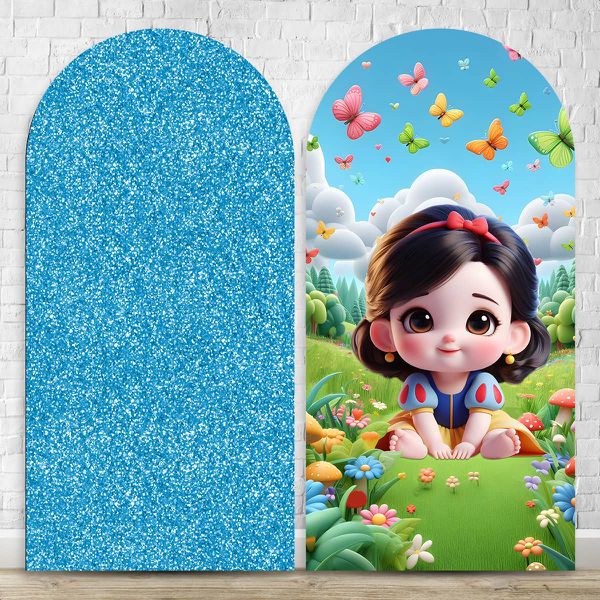 Painel Romano Tema Branca de Neve 4620