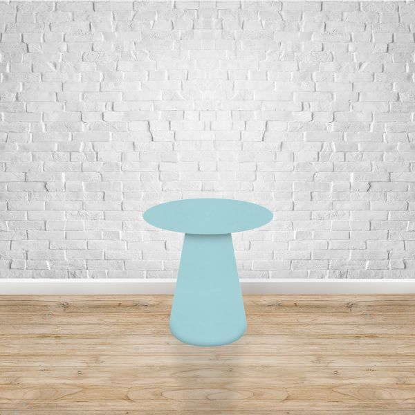 Capa para Mesa Cone Sublimada Azul Bebe 