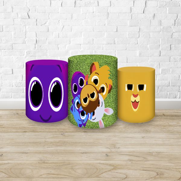 Sale 30/6 Capas Trio de Cilindros Tema Bolofofo 648