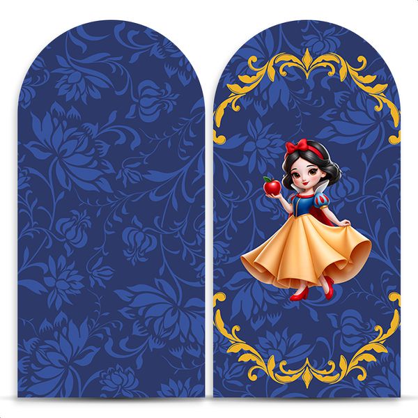 Capa Painel Romano Sublimado Tema Branca de Neve 7010