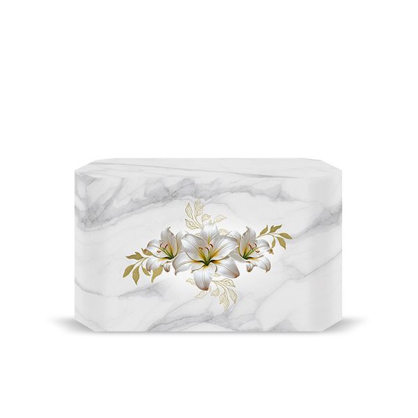 Capa Decorativa para 2 Mesas Quadrada Sublimada Tema Flores 7014