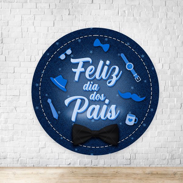 Capa Painel Redondo Tema Dia Dos Pais 7083