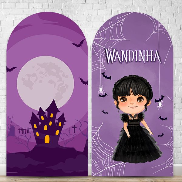 Painel Romano Tema Wandinha 7097
