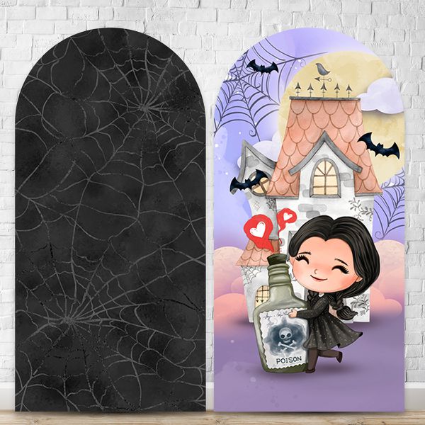 Painel Romano Tema Wandinha 7098