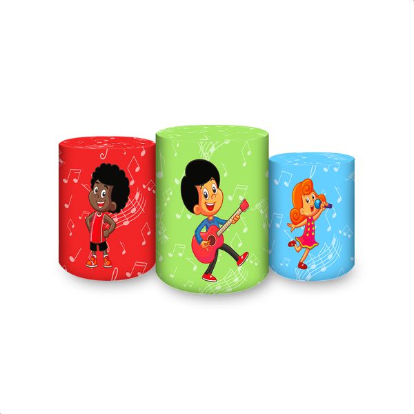 Trio Capas Cilindros Tema 3 Palavrinhas 7126