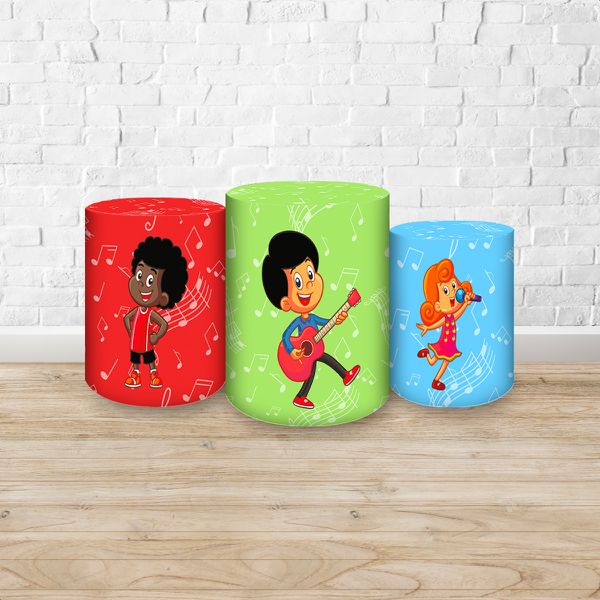 Trio Capas Cilindros Tema 3 Palavrinhas 7126