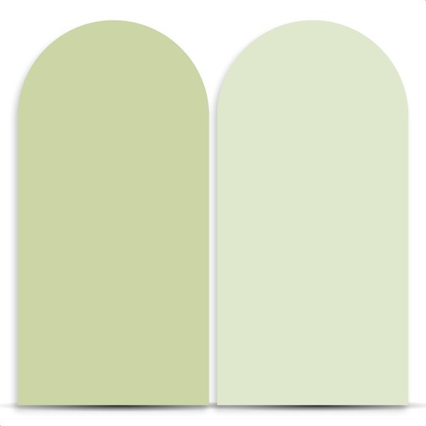 Capa Painel Romano Sublimado Tema Liso Cor Verde Pastel 9