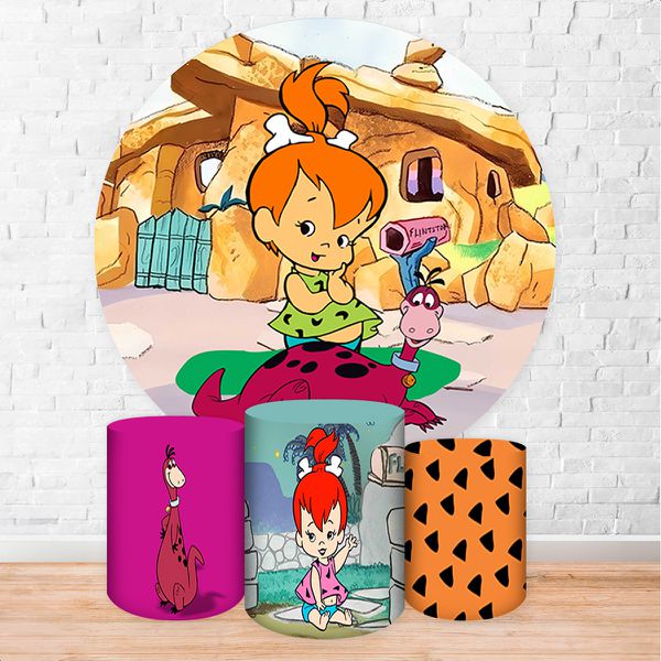Kit 4 Capas Sublimadas Tema Flintstone Pedrita 94