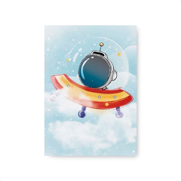 Capa Painel Retangular Sublimado Tema Astronauta 219