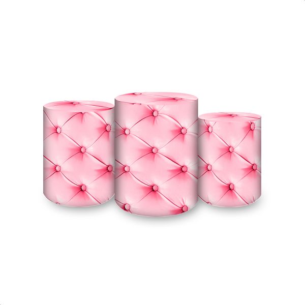Trio Capas Cilindros Sublimados Tema Barbie 2651