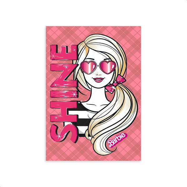 Capa Painel Retangular Sublimado Tema Barbie 2651