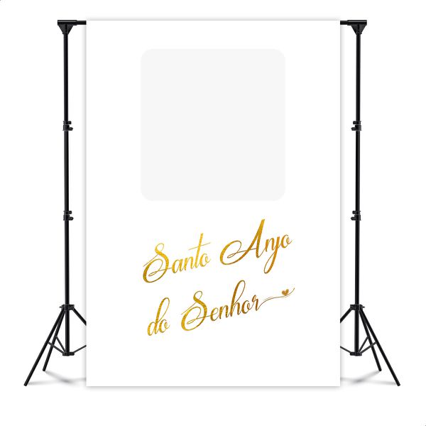 Capa Painel Interativo Para Fotos Vazado Tema Batizado /batismo 2240