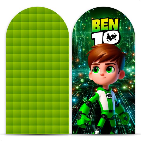Capa Painel Romano Sublimado Tema ben 10 5097