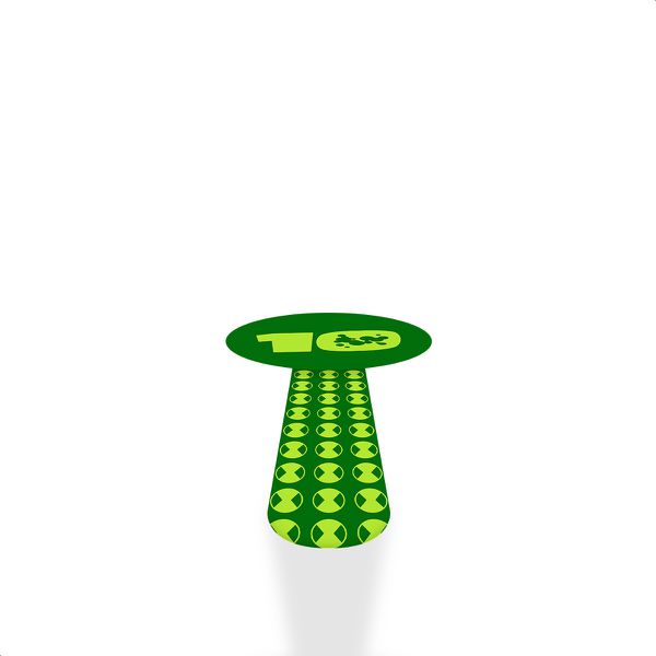 Capa para Mesa Cone Sublimada Tema ben 10 5098