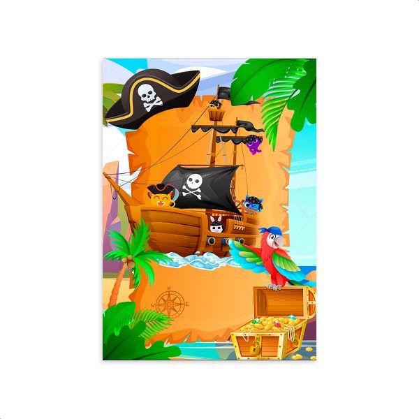 Capa Painel Retangular Sublimado Tema Bolofofos 2528