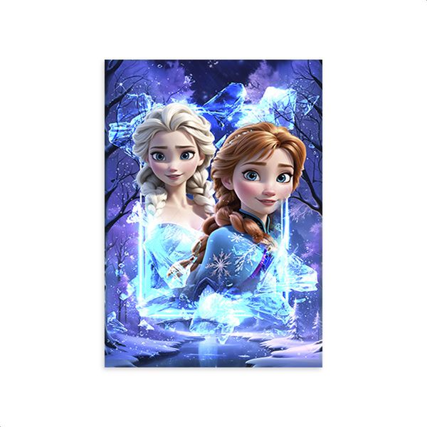 Capa Painel Retangular Sublimado Tema Frozen 2707