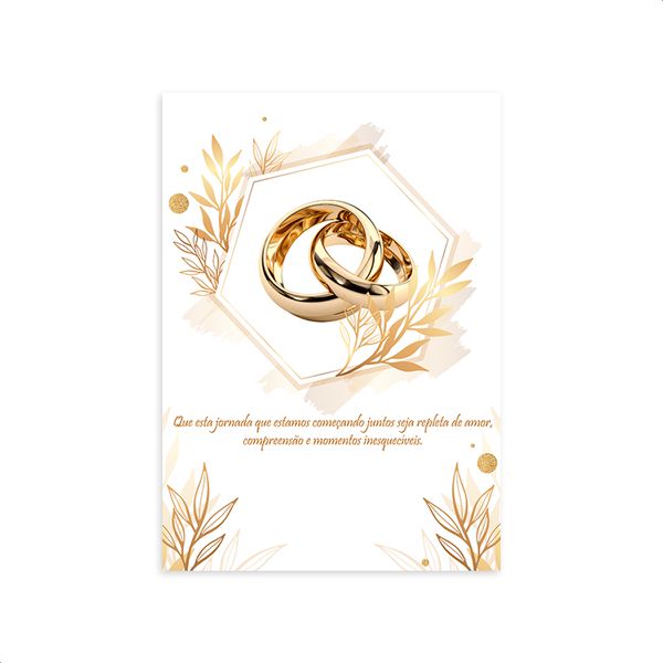 Capa Painel Retangular Sublimado Tema Casamento / Noivado 2539