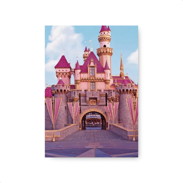 Capa Painel Retangular Sublimado Tema Castelo 242