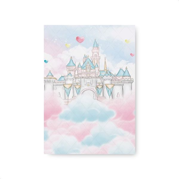 Capa Painel Retangular Sublimado Tema Castelo 28