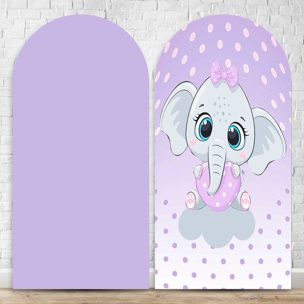 Capa Painel Romano Sublimado Tema Elefante 258