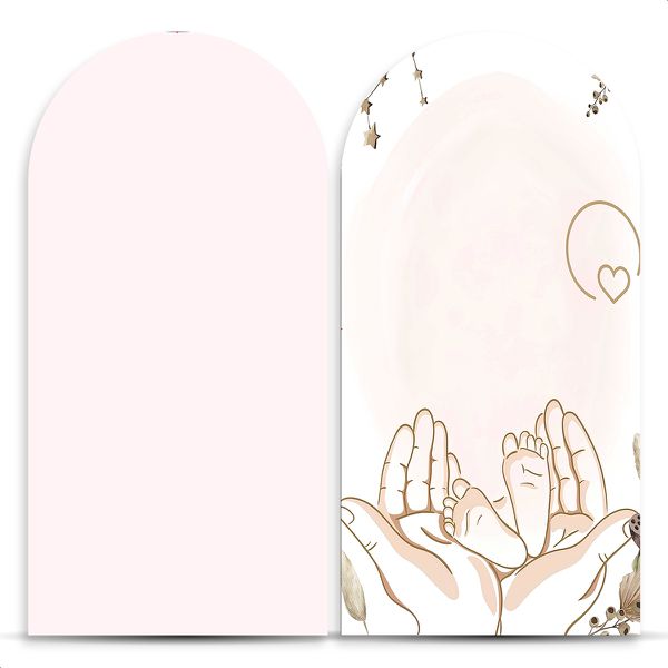 Capa Painel Romano Sublimado Tema Chá De Bebe 249