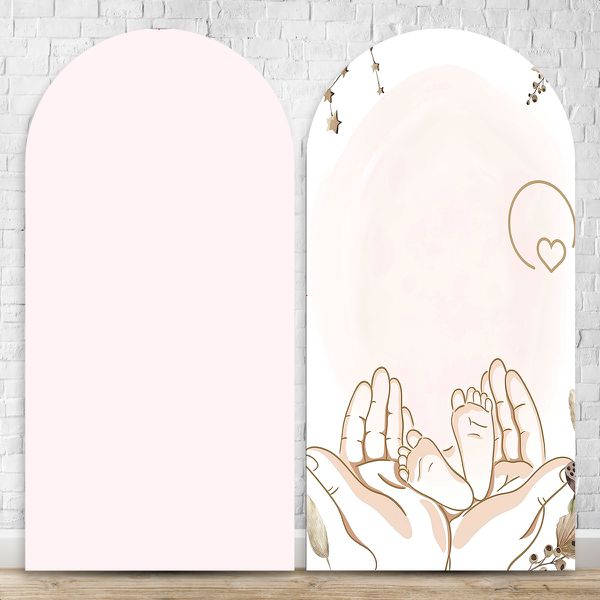Capa Painel Romano Sublimado Tema Chá De Bebe 249