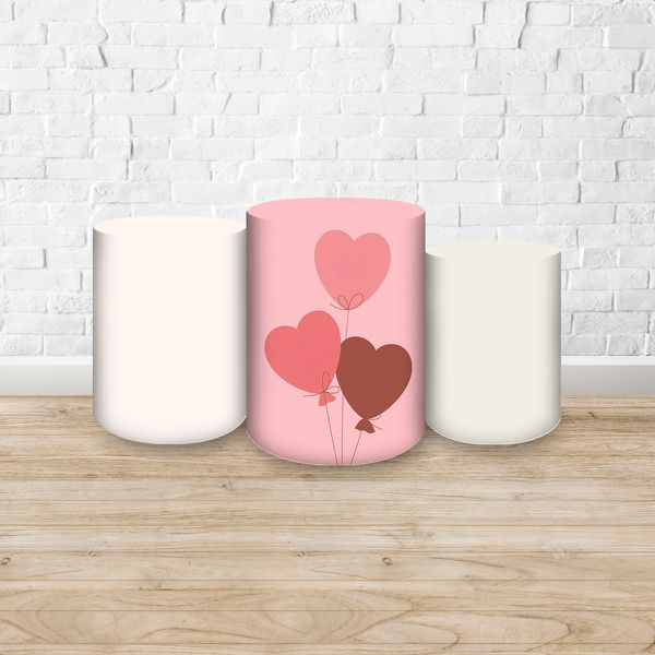 Trio Capas Cilindros Sublimados Tema Chá de Bebe 425