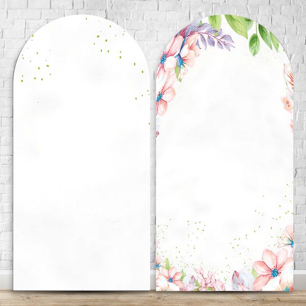 Capa Painel Romano Sublimado Tema Flores 254