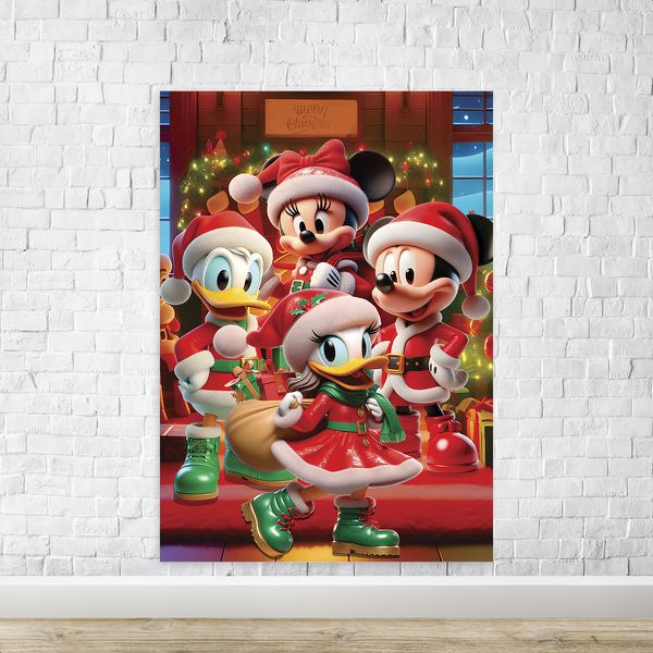 Capa Painel Retangular Sublimado Tema Natal 4612