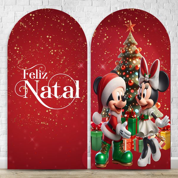 Capa Painel Romano Sublimado Tema Natal 4612