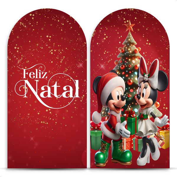 Capa Painel Romano Sublimado Tema Natal 4612