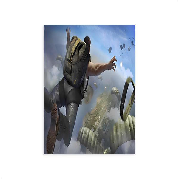 Capa Painel Retangular Sublimado Tema Free Fire 4059 