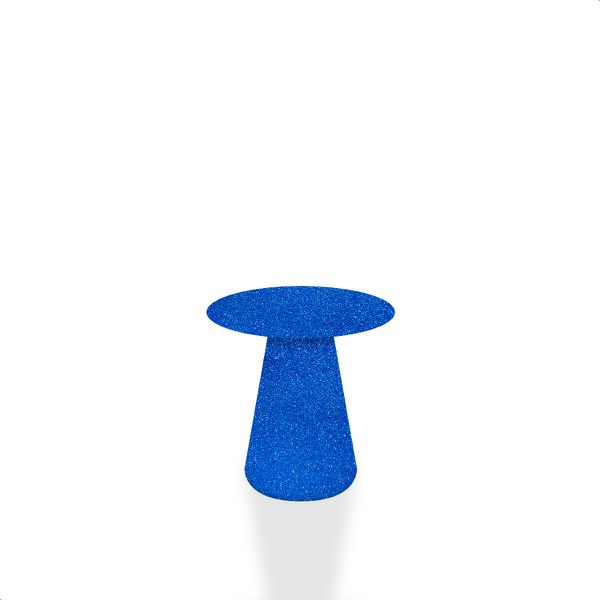 Capa para Mesa Cone Sublimada Cor Azul Com Glitter 53