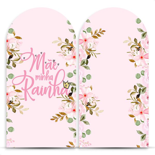 Capa Painel Romano Sublimado Tema Dia das Mães 142