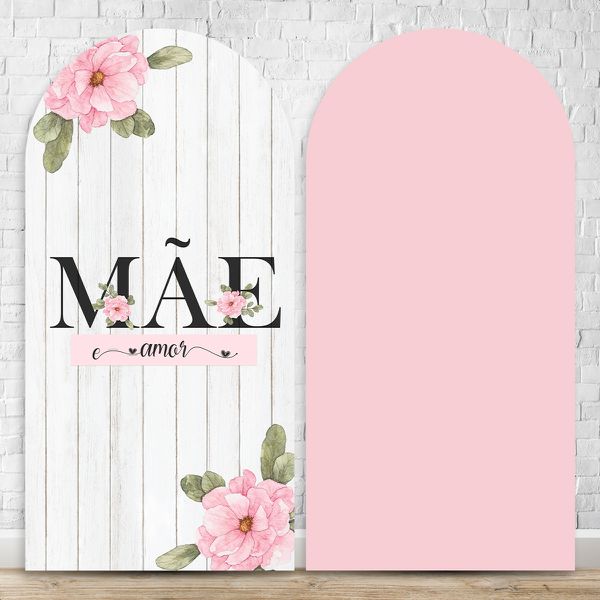 Capa Painel Romano Sublimado Tema Dia das Mães 2181