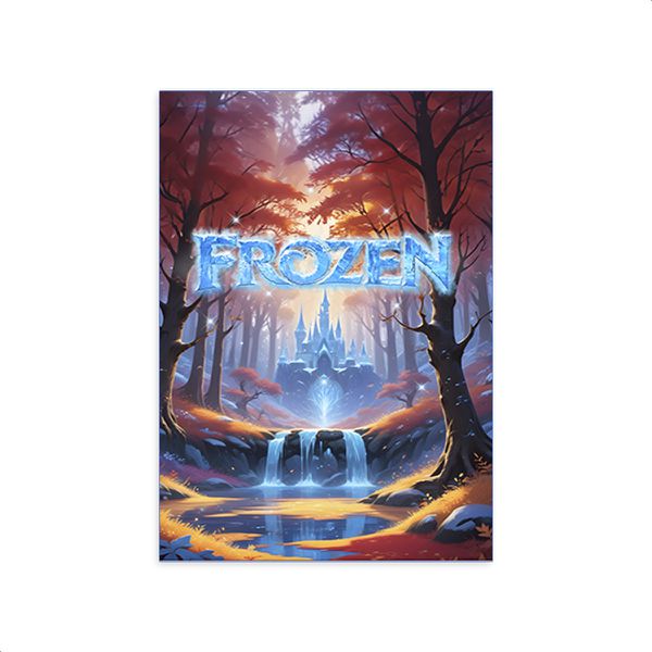 Capa Painel Retangular Sublimado Tema Frozen 2705