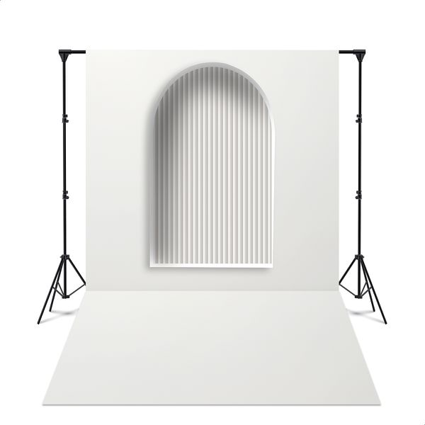 Fundo Fotográfico 3D Sublimado Tema Branco 113