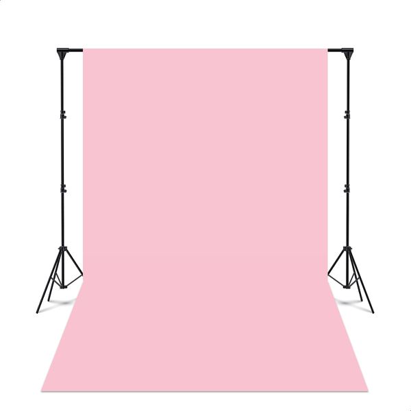 Fundo Fotográfico 3D Sublimado Tema Cor Lisa Rosa BêBê 132