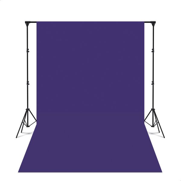 Fundo Fotográfico 3D Sublimado Tema Cor Lisa Roxo 135