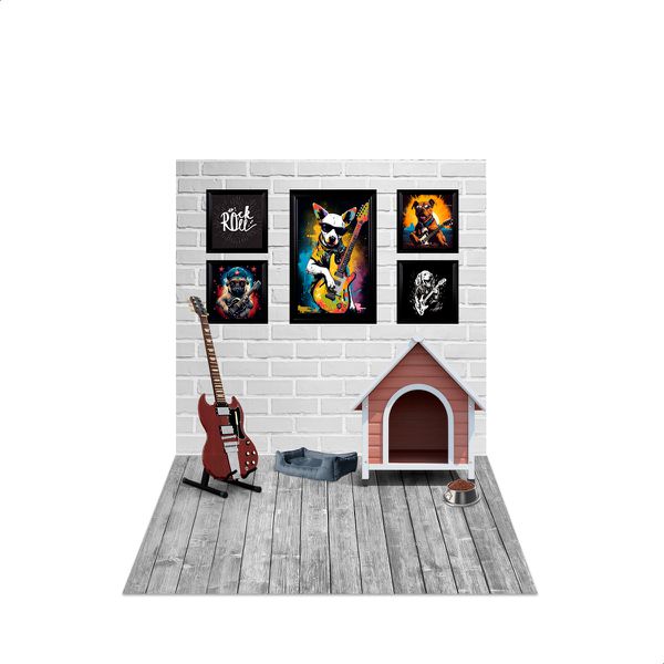 Fundo Fotográfico Para Pets Quarto Sublimado 1