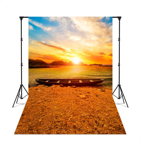 Fundo Fotográfico 3D Sublimado Cenário Praia 18