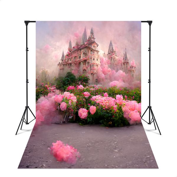 Fundo Fotográfico 3D Sublimado Cenário Castelo 32