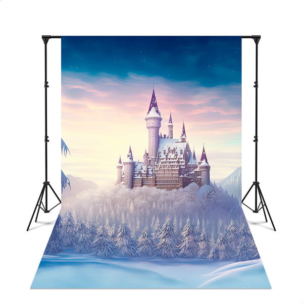 Fundo Fotográfico 3D Sublimado Cenário Castelo 42