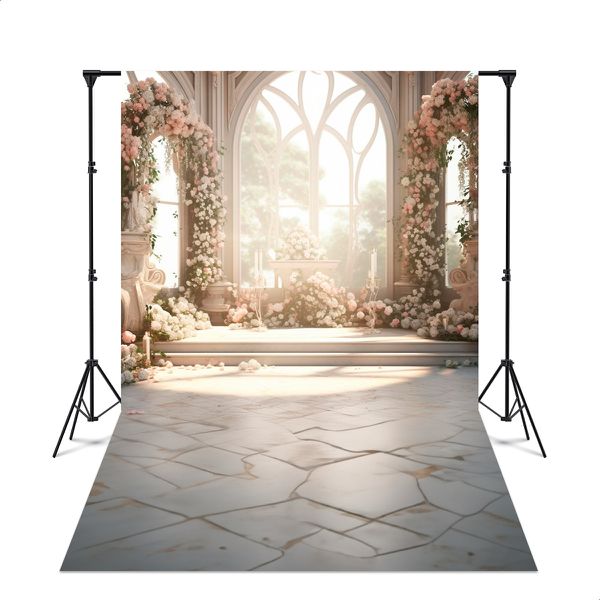 Fundo Fotográfico 3D Sublimado Cenário Castelo 43