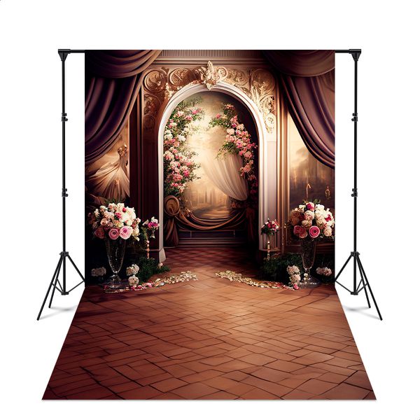 Fundo Fotográfico 3D Sublimado Cenário Castelo 58