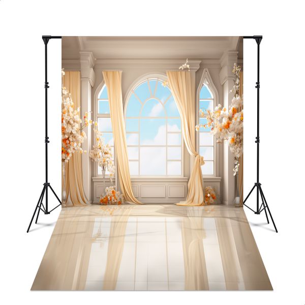 Fundo Fotográfico 3D Sublimado Cenário Castelo 61